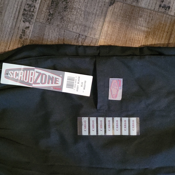 Urbane and Scrub Zone Black Scrub Pants - Picture 5 of 5